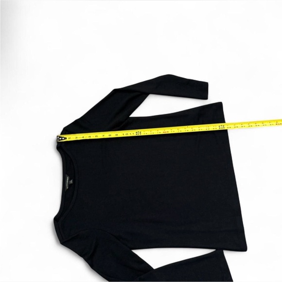 Banana Republic Black Long Sleeve Top - Picture 2 of 5